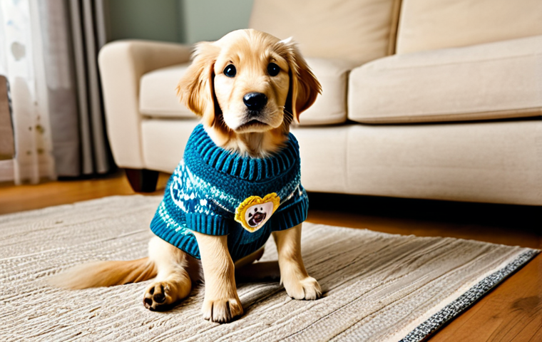 강아지 품종별 가격대 - Pedigree Puppy**

"A golden retriever puppy, with a visible pedigree certificate in the background, ...