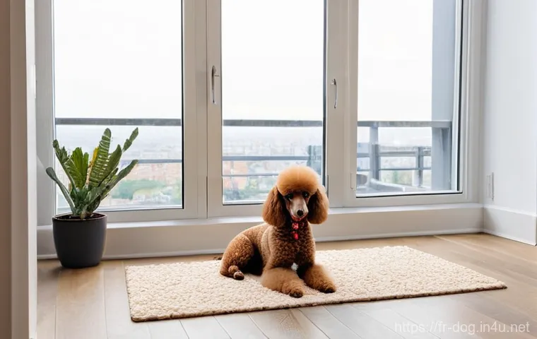 푸들 종류별 크기 비교 - **Prompt 1: Majestic Standard Poodle on a Mountain Trail**
    "A majestic, well-groomed Standard Po...